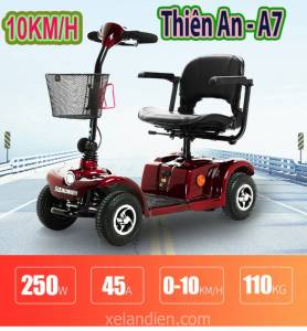 Xe Bốn Bánh Điện Mini SCooter Thiên An- A7